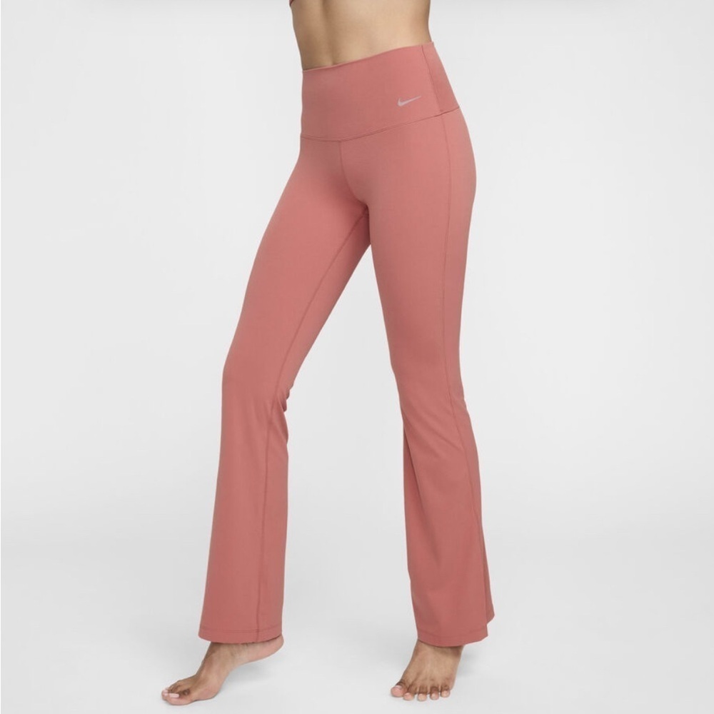 Women's Nike Dri-Fit Zenvy High Waisted Flared Full Length Leggings Medium